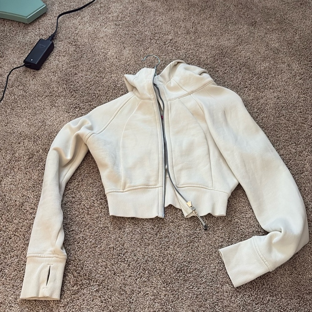 Cropped zip lululemon jacket
